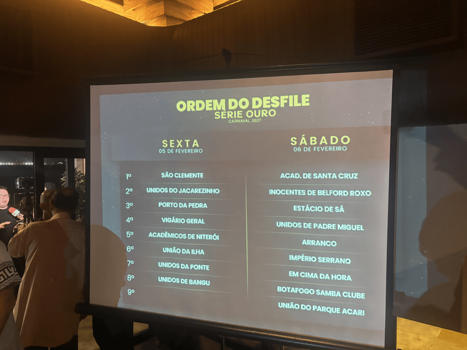 Ordem oficial